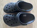卡骆驰（CROCS）贝雅卡骆班洞洞鞋|205089 深蓝/辣椒红-4CC   39 (240mm)   实拍图