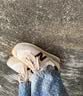 NEW BALANCE NB574官方休闲鞋女鞋复古舒适夏季透气网面礼物轻便百搭运动鞋 米白色 WL574RCF 37.5 (脚长24cm)尺码详询客服 实拍图