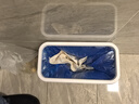 宅丽仕垃圾桶无盖式11L方形白色家用客厅卧室厕所缝隙窄边垃圾桶 实拍图