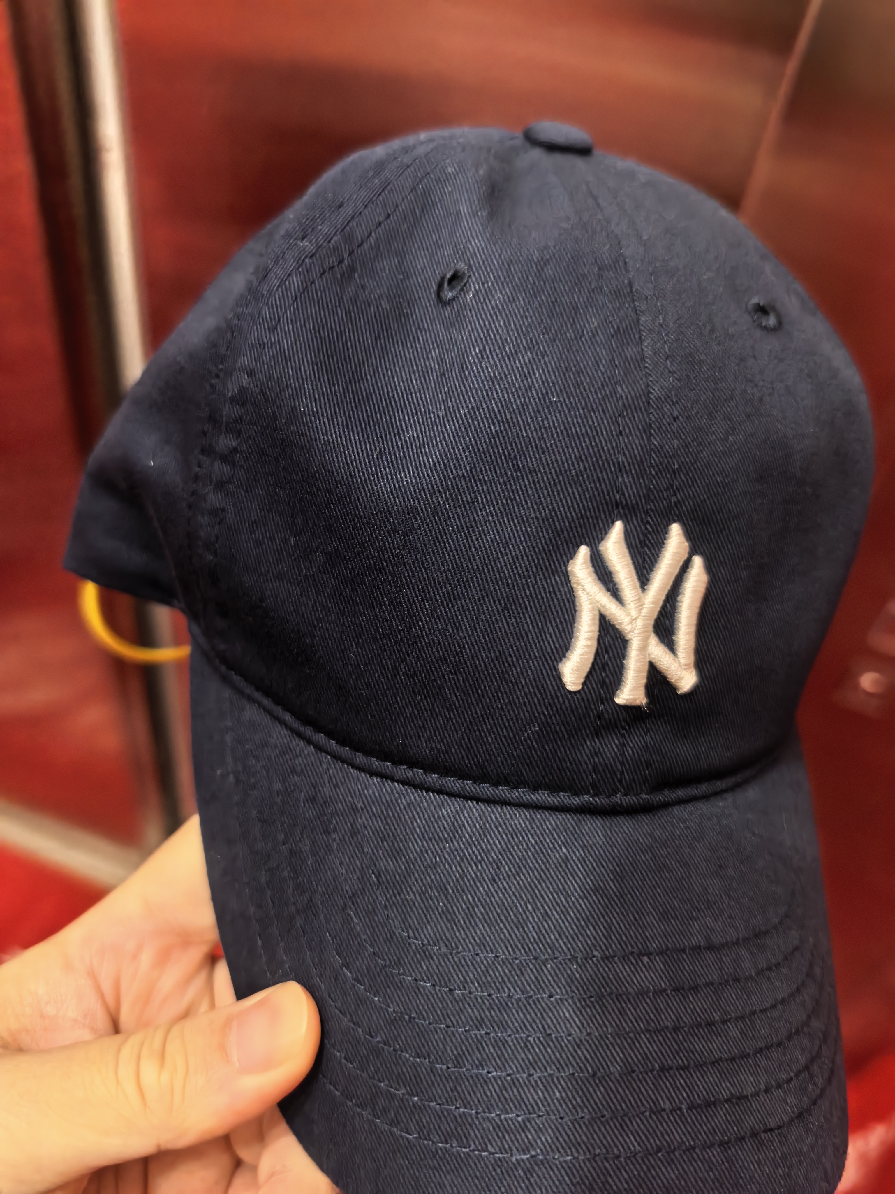 MLB帽子男女棒球帽鸭舌帽时尚软顶遮阳3ACP7701N-50NYS 实拍图