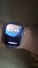 Apple/苹果 Watch S11 智能手表GPS款46毫米银色铝金属表壳雾紫色运动型表带M/L MEVX4CH/B 实拍图