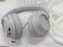 索尼（SONY） WH-CH720N 头戴式无线蓝牙耳机 AI智能主动降噪 网课游戏生日礼物送男女友学生孩子 白色 实拍图