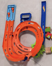风火轮（HOT WHEELS）生日礼物儿童赛车玩具礼盒男孩-特技回环竞速轨道套装HTK17 实拍图