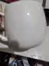 景顺景德镇陶瓷杯骨瓷简约水杯子纯白色茶杯定制LOGO马克水杯 大肚杯（400ml） 实拍图