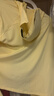 蕉下（beneunder）防晒衣女防紫外线夏季透气冰薄凉感女士披肩服外套 布丁黄 M码 实拍图