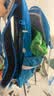 鹰图（INOXTO）骑行徒步包【骑遇】20L 透气减负 山地通勤登山包旅行户外双肩包 蓝色 背包+防雨罩 实拍图