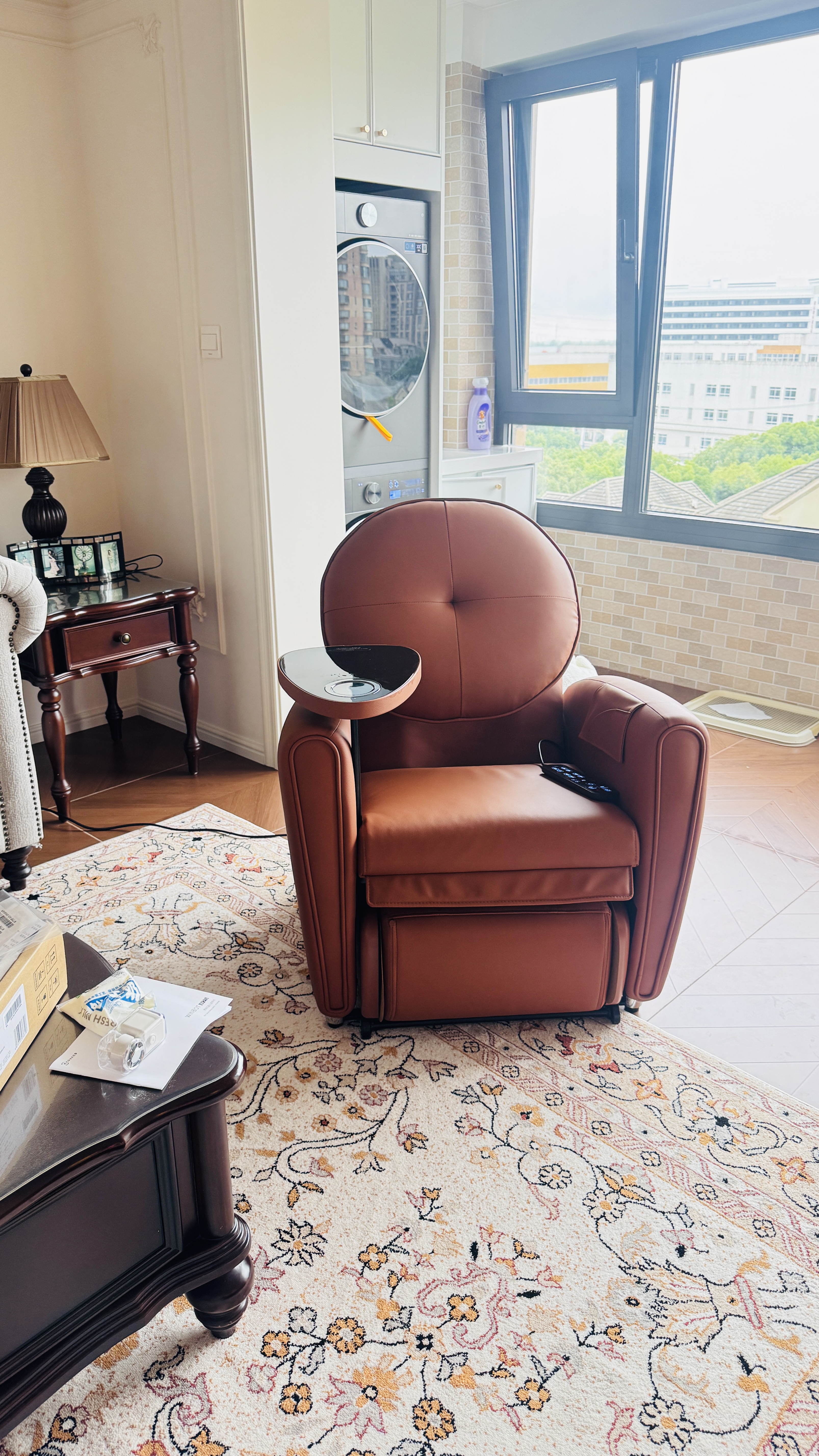 傲胜（OSIM）家用按摩椅小型按摩沙发全身【新加坡品牌】8变小天后Plus沙发椅OS-875P太妃棕生日礼物实用送长辈 实拍图