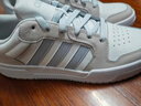 adidas ENTRAP美式校园风运动鞋少年感复古篮球风板鞋阿迪达斯 白色/矾土棕/浅蓝   38 实拍图