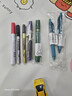 樱花（SAKURA）油漆笔银色0.7mm 签字笔记号笔马克笔高光笔 商务明星签名签到笔防水不掉色描金补漆手绘涂鸦 实拍图