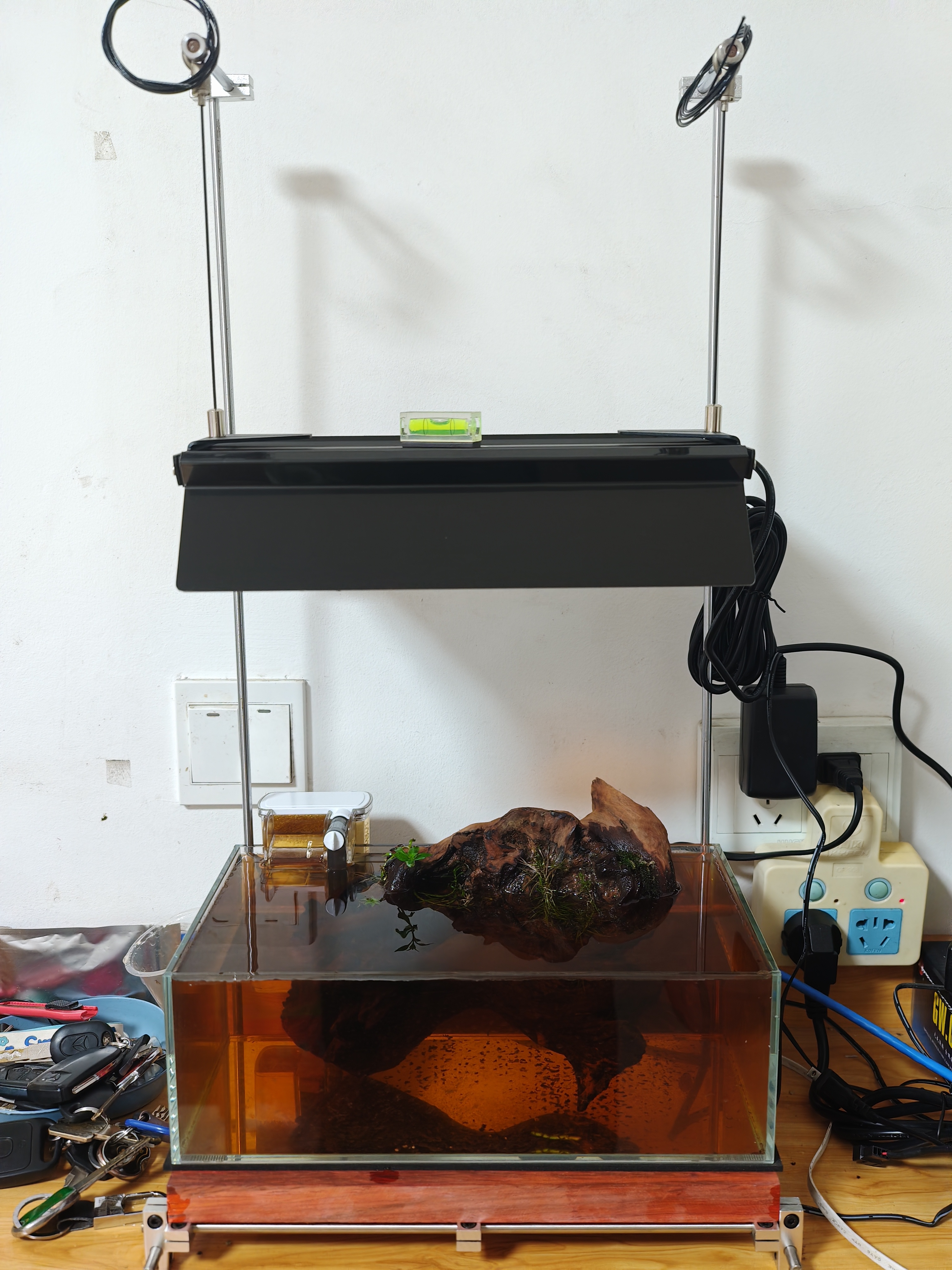 尼特利AT5S水草灯530S专业级全光谱led伸缩鱼缸灯专用植物补光灯 实拍图