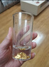 Luxury Flowers 金山金箔二两白酒杯套装创意金箔酒壶水晶分酒器带刻度酒具套装 金箔二两杯2只装 实拍图