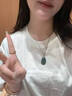 凤禧珠宝天然翡翠如意吊坠玉坠玉石项链玉佩送女友老婆生日礼物实用 实拍图