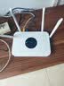 无线路由器千兆wifi6家用高速穿墙王大户型全屋wifi信号放大增强器5G双频中继器电竞漏油器 AC300白色四天线【可穿墙/稳定不卡顿】送网线 实拍图