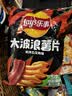 乐事（Lay's）大波浪薯片 炭烤五花肉味 70g 零食 休闲食品 实拍图