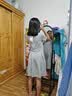 森马（Semir）连衣裙女夏季撞色polo领短裙字母运动风学院风百褶裙101325114051 实拍图
