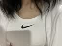 耐克NIKE运动内衣女中度支撑MED SPT BRA运动内衣DX6822-100白L 实拍图