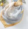 上海故事真丝丝巾女雪纺纱巾小方巾100%桑蚕丝围巾礼盒送妈妈生日礼物 实拍图