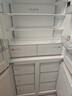 华凌美的出品神机601L十字门冰箱双系统2.0主动净味超薄零嵌大容量2026新款电冰箱HR-618WUSPZ国家补贴 实拍图