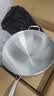 铿锵 316不锈钢炒锅无涂层家用炒菜锅白钢锅燃气灶电磁炉通用锅 圆底炒锅【316钢】外径 36cm 实拍图