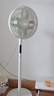 美的（Midea）【幸运草安睡1S】一级能效直流变频声控电风扇家用遥控卧室静音落地扇台式桌面抗菌大风力转页扇 实拍图