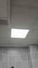 雷士（NVC）LED集成吊顶平板灯嵌入式卫生间厨房灯扣板灯300*300雾银18W 实拍图
