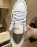 adidas ENTRAP美式校园风运动少年感复古篮球风板鞋男女阿迪达斯 白色/黑色   38 实拍图