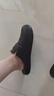 朴西厚底包头半拖女士夏外穿洞洞鞋 珍珠黑  35-36 实拍图