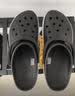 卡骆驰（CROCS）贝雅卡骆班洞洞鞋轻便耐磨一脚蹬休闲鞋女鞋时尚沙滩鞋|205089 冬日白/彩色-1LI(含智必星) 40 (250mm) 实拍图