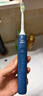 飞利浦（PHILIPS）【父亲节礼物】声波电动牙刷钻石3系 5倍洁齿5种模式 洁净刷头*2  价保618 HX5181/02蓝 实拍图