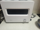 美的（Midea）消毒柜家用 小型迷你台式  30L厨房餐具碗柜碗筷砧板刀具茶杯茶具 升级光波2.0消毒器30T03 实拍图