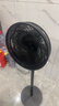 美的（Midea）【超级单品】七叶轻音立式电风扇家用柔风落地扇台式桌面小型风扇大风量节能摇头宿舍电扇 SAF30AB 实拍图