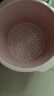 本迪加深泡脚桶17L家用洗脚足浴盆塑料水桶按摩无电洗脚水桶单个粉色 实拍图