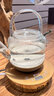 福尊茶炉电热水壶陶瓷釉智能电热烧水壶全自动煮茶器烧水壶恒温壶家电饮水机电热水壶 1.2L 陶瓷釉底沸点恒温 金色H05-1 实拍图