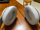 魔律 适用魔音beats耳机套studio3耳罩 studio2耳套 录音师二三代耳机罩海绵套 耳机套配件 【蛋白皮款】白色耳套一对 实拍图