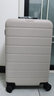 米家小米行李箱20英寸拉杆箱可登机箱PC旅行箱男女小型密码皮箱子米色 实拍图