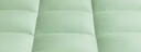 京东京造抗菌云感棉花床垫褥子学生宿舍床垫褥子加厚可折叠0.9x2m豆绿色 实拍图