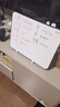 得力（deli）40*30cm桌面手持小白板 可擦写单面桌面写字板 磁性儿童办公家用教学小黑板记事备忘提示板黑色 实拍图