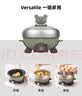 ERNTE昂特小绿锅 1L电火锅 电热锅 电煎锅 家用多功能锅 适合1~2人 家用 EHP-2501-OG 橄榄绿 实拍图