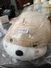 名创优品（MINISO）趴姿大号趣味狗狗公仔玩偶玩具娃娃抱枕靠枕生日礼物女 卡其色 实拍图