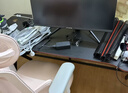 奥伦福特  电脑桌台式家用电竞游戏桌办公书桌简约书房写字桌子 碳纤维纹路单桌-160*70 升级款电竞桌 实拍图