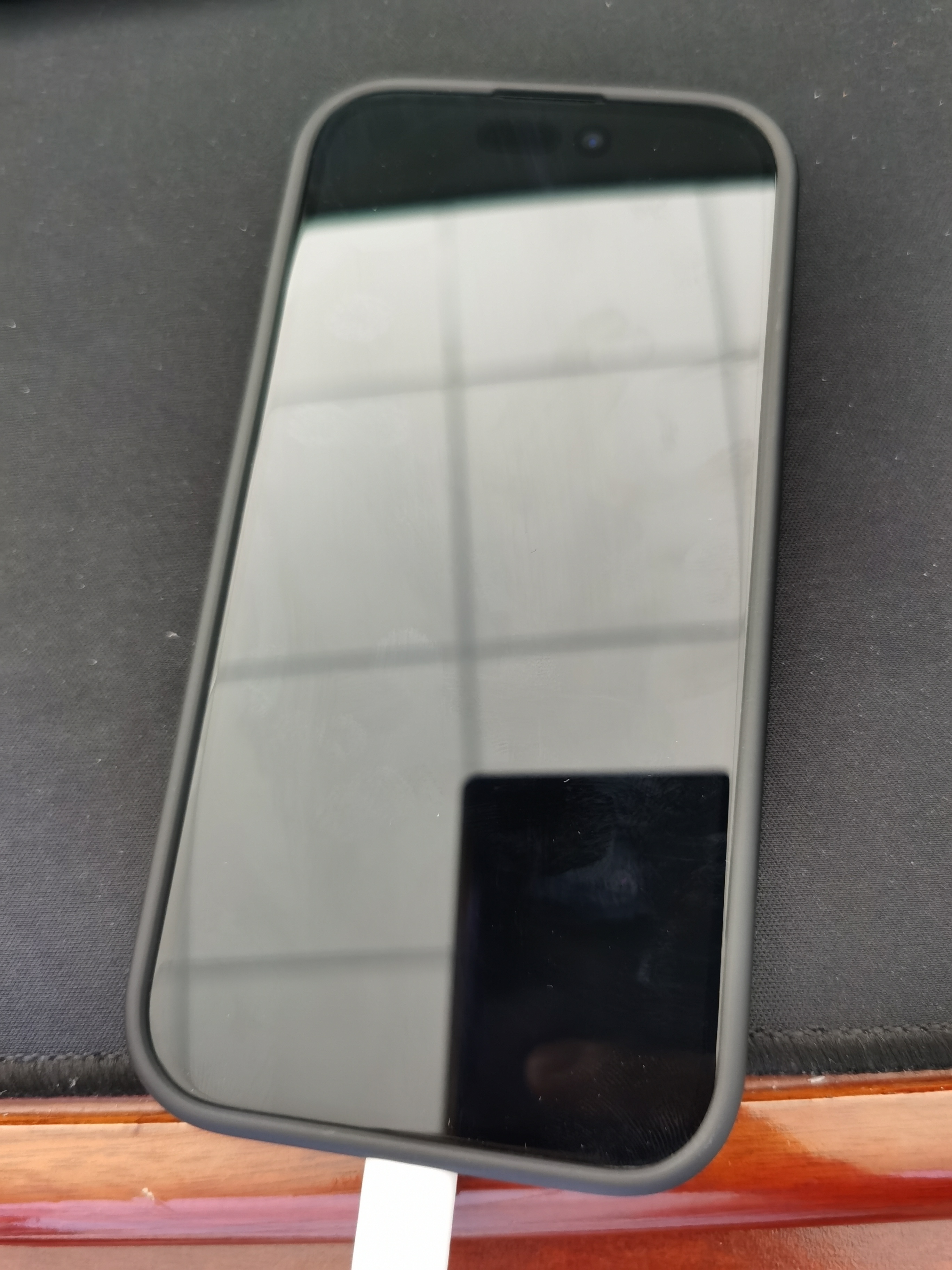 奶小鸭（NEYAA）适用苹果15手机壳 iphone15保护套镜头全包超薄Magsafe磁吸充电液态硅胶防摔简约男女款 石墨黑 实拍图