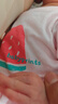 贝瑞加（Babyprints）新生儿半背衣2件装初生男女宝宝短袖上衣夏季婴儿衣服纯棉 粉52 实拍图