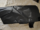 登比加厚黑色塑料袋【5丝32*52cm/100只】背心式手提家用办公收纳袋 实拍图