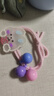 儿童皮筋头绳小女孩扎头发高弹力发圈发饰女童不伤发可爱发绳发绳 儿童花朵-1件套颜色随机 实拍图