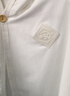 BabyWatch宝宝防晒衣服小月龄婴幼儿斗篷男女童冰丝防紫外线披风 【原纱防晒UPF50+】触瞬凉感-白 均码 （0-3岁适用） 实拍图