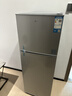 奥克斯家用双门迷你小型冰箱 冷藏冷冻保鲜小冰箱 宿舍租房节能电冰箱 【全国联保】236银【高效保鲜 铜管速冷】122L 实拍图