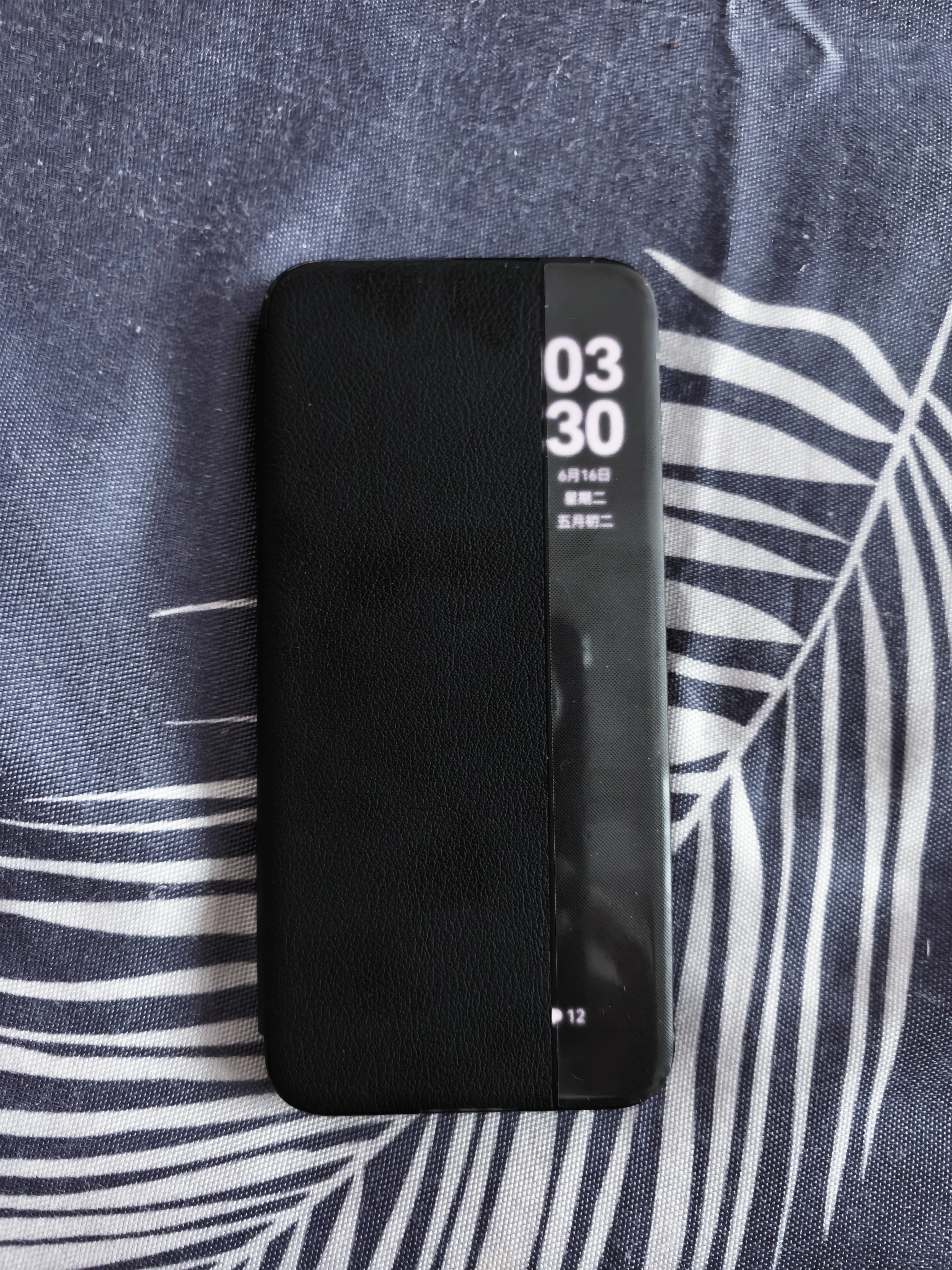 艾德加适用于华为mate80手机壳5G翻盖式 华为mate80/80pro休眠唤醒视窗全包防摔真素皮散热 实拍图