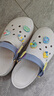 斯凯奇（Skechers）女鞋舒适厚底怪兽泡泡鞋透气软底防滑耐磨洞洞鞋111581 实拍图