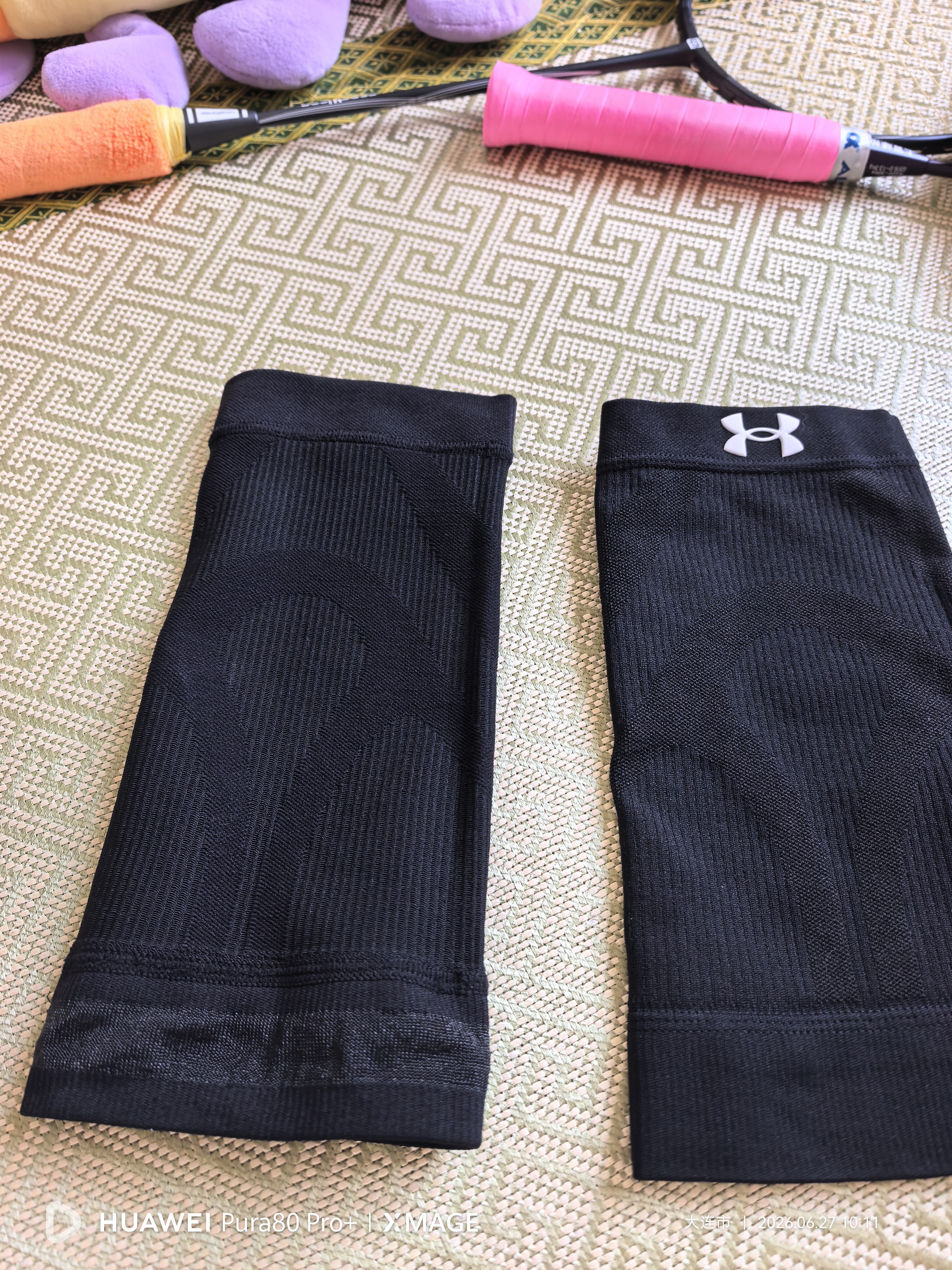 安德玛（Under Armour）护膝运动篮球跑步半月板损伤羽毛球足髌骨登山老寒腿膝盖关节护具 实拍图