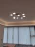 Paulmann P德国柏曼护眼餐厅吊灯全光谱一字长条餐桌吧台LED灯具简约智能 【推荐1.6-2m长桌】 手扫调光版【雅光黑】 实拍图